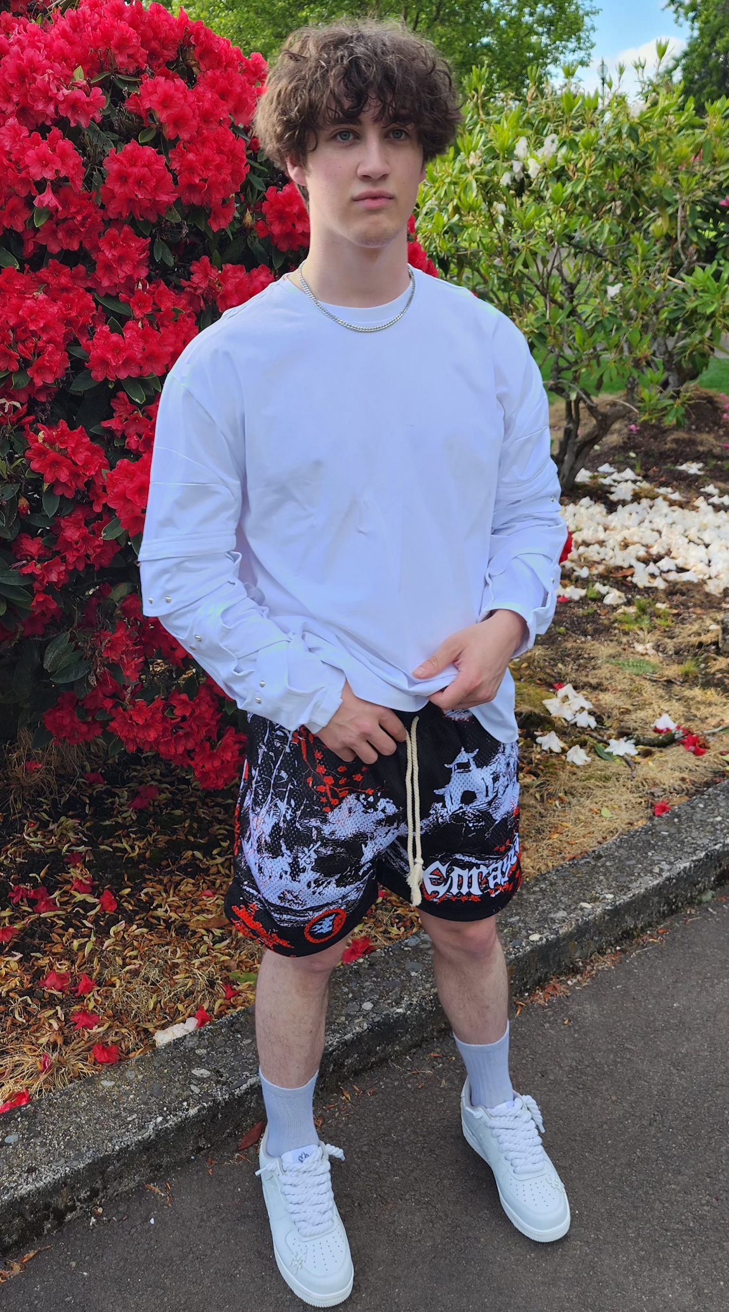 Blood Moon Samurai Shorts