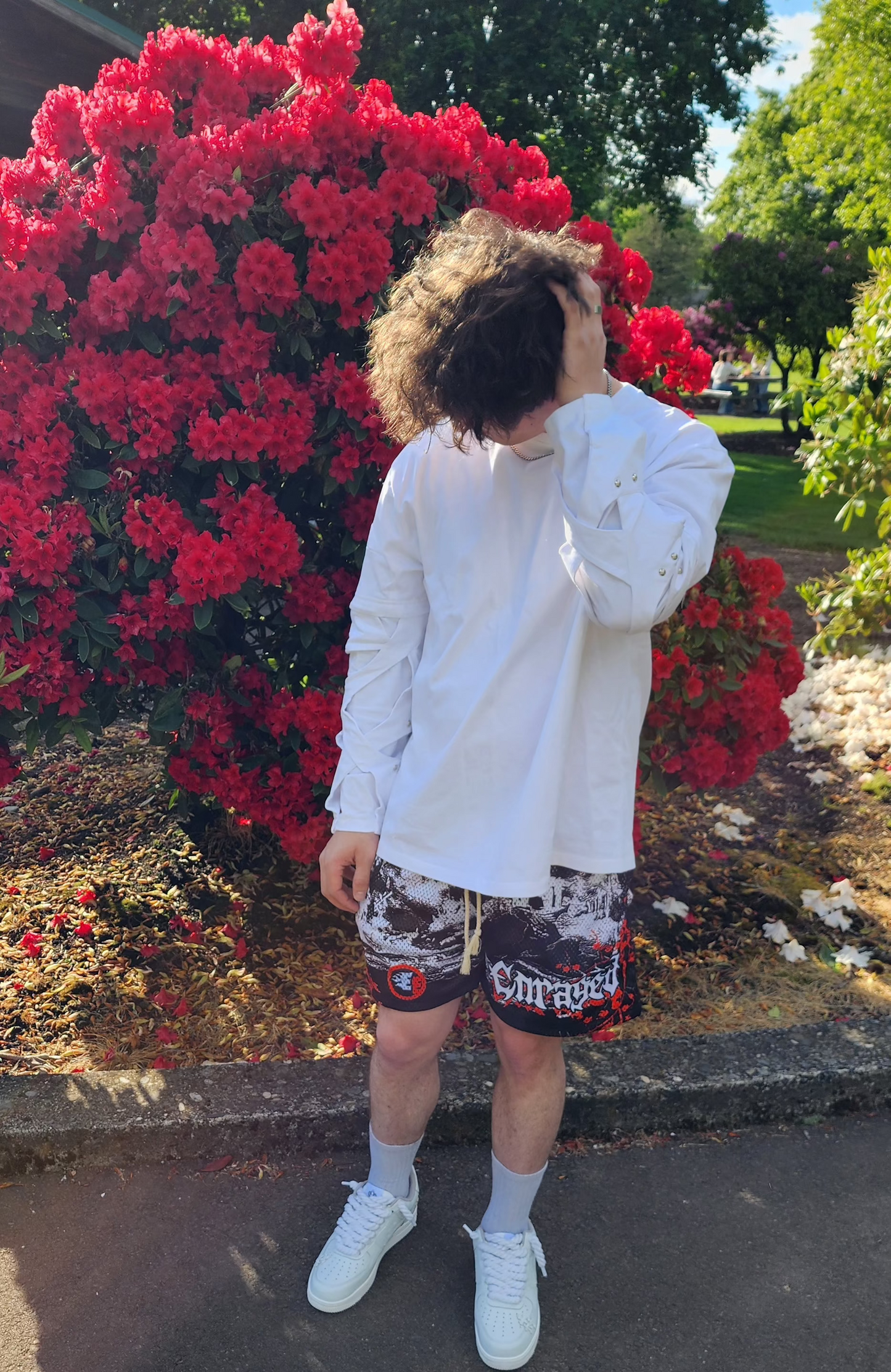 Blood Moon Samurai Shorts