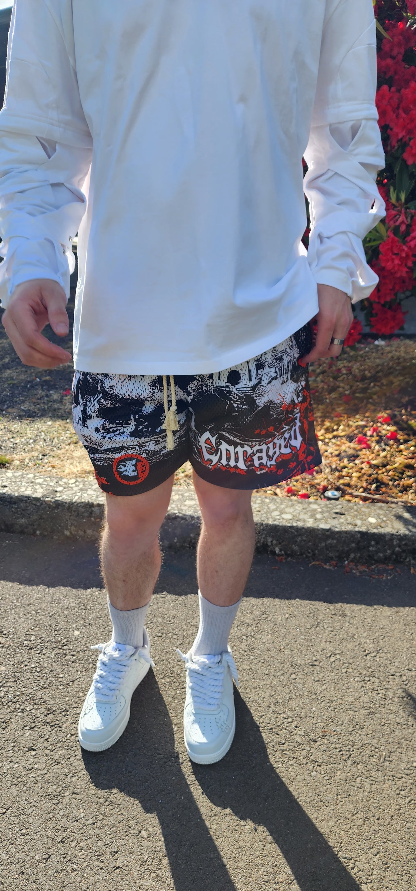 Blood Moon Samurai Shorts