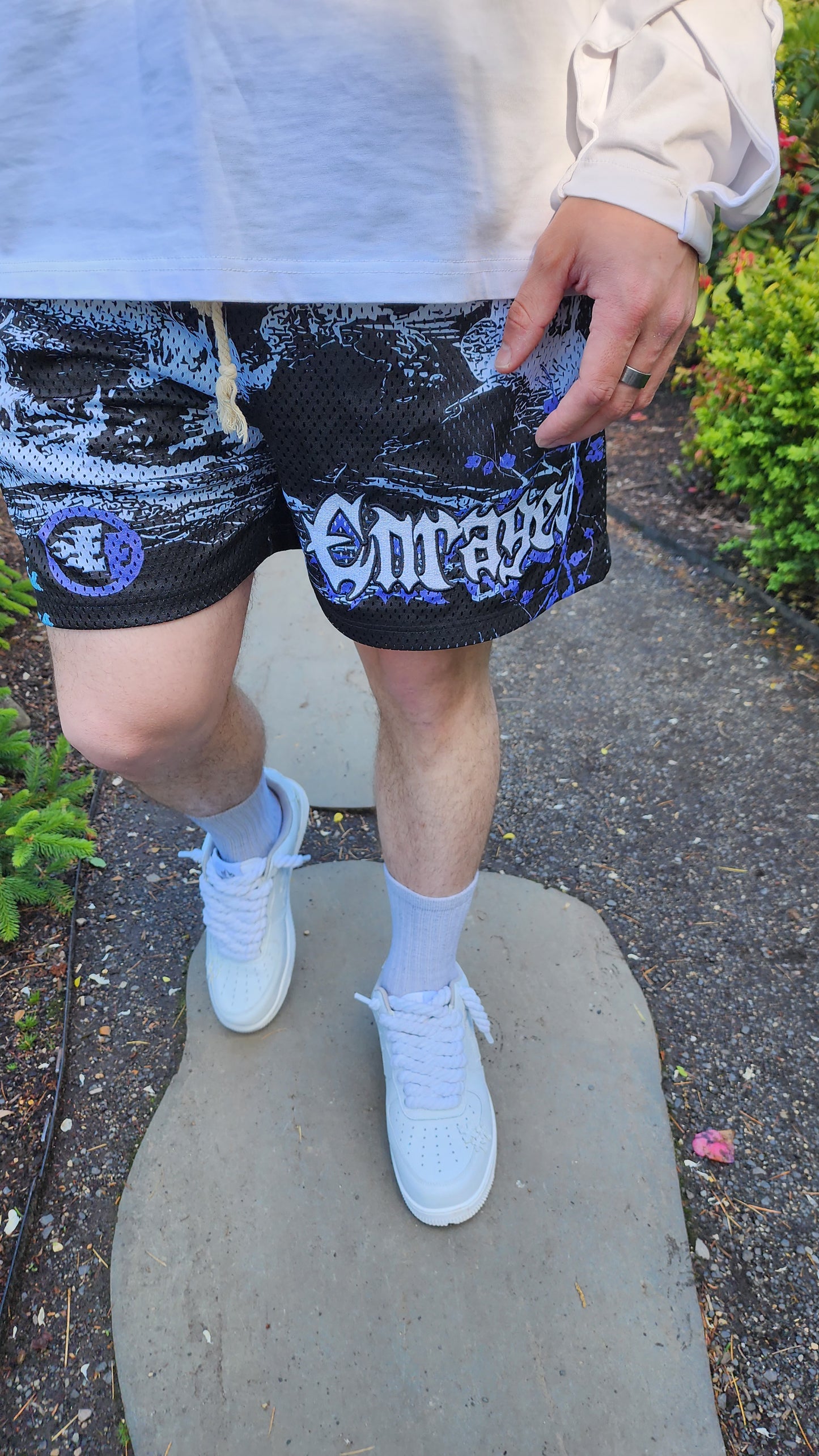 Twilight Purple Samurai Shorts