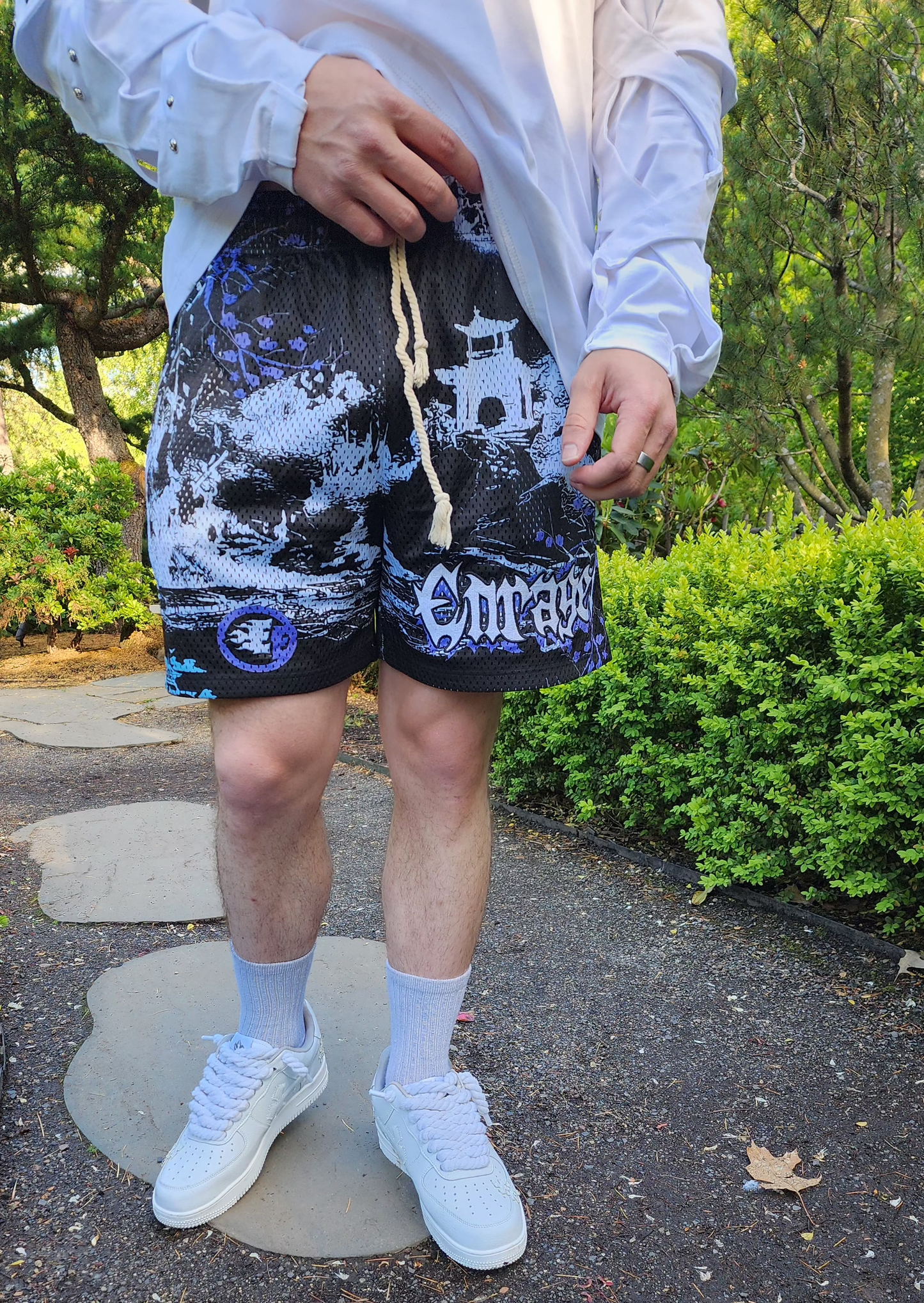 Twilight Purple Samurai Shorts