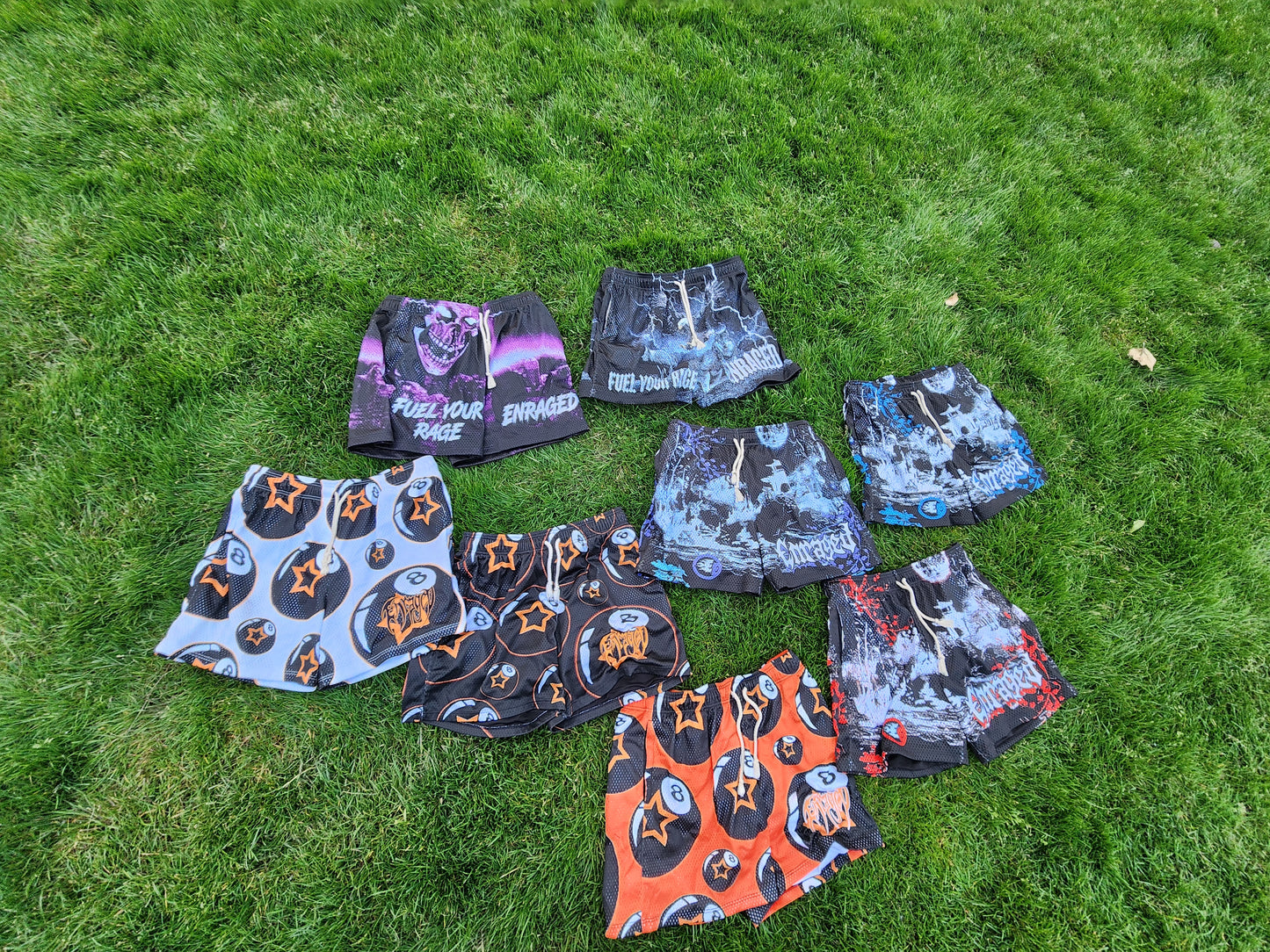 Blood Moon Samurai Shorts